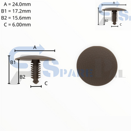 SparePal  Fastener & Clip SPL-10515