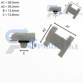 SparePal  Fastener & Clip SPL-10517