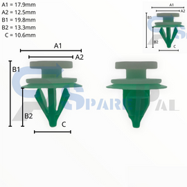 SparePal  Fastener & Clip SPL-10518