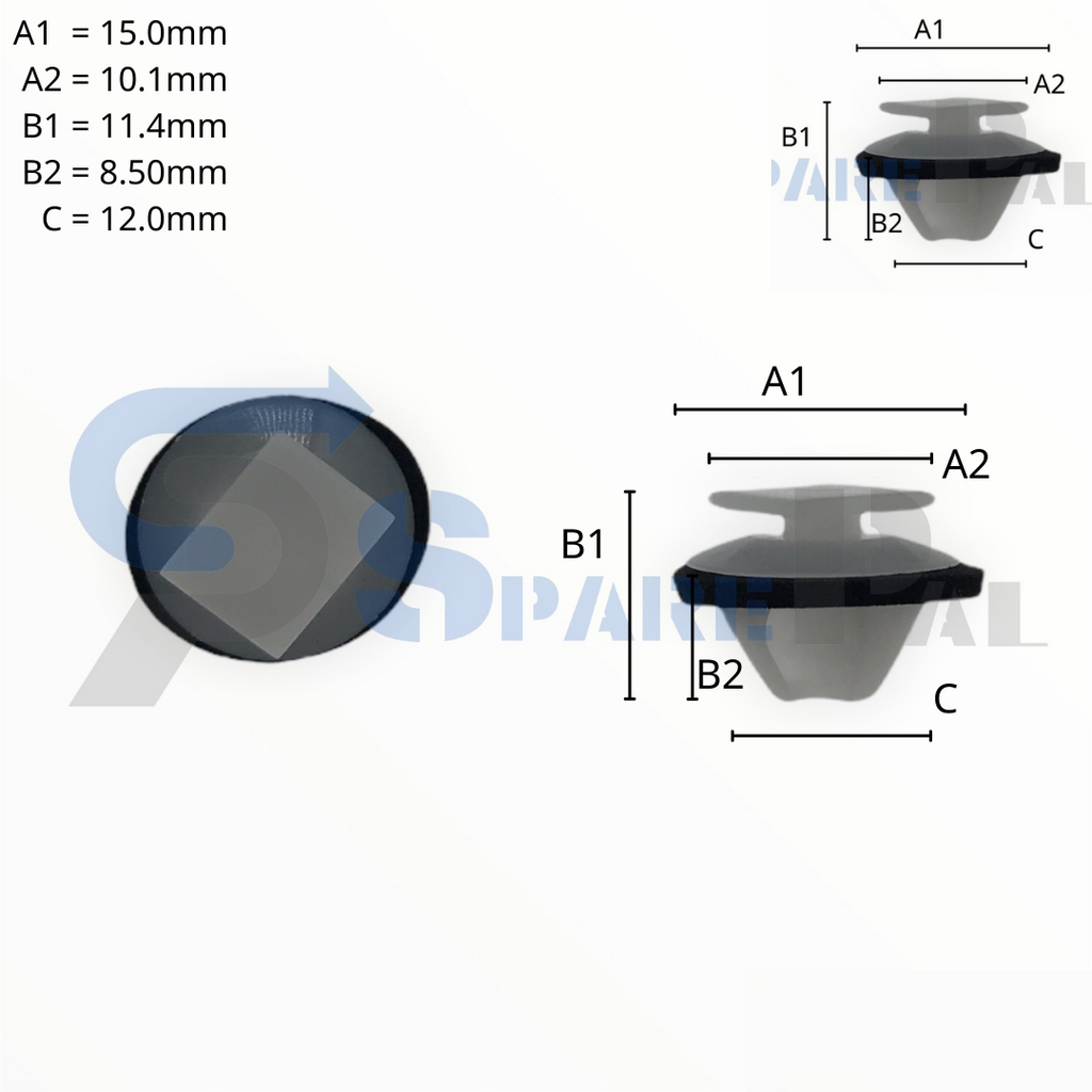 SparePal  Fastener & Clip SPL-10520