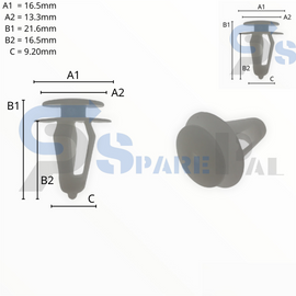 SparePal  Fastener & Clip SPL-10529