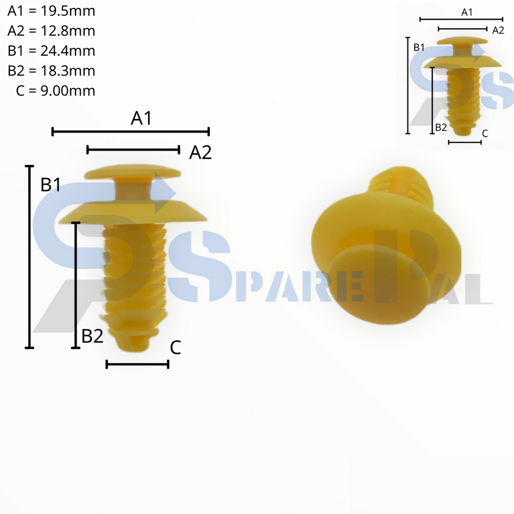 SparePal  Fastener & Clip SPL-10530