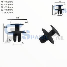 SparePal  Fastener & Clip SPL-10536