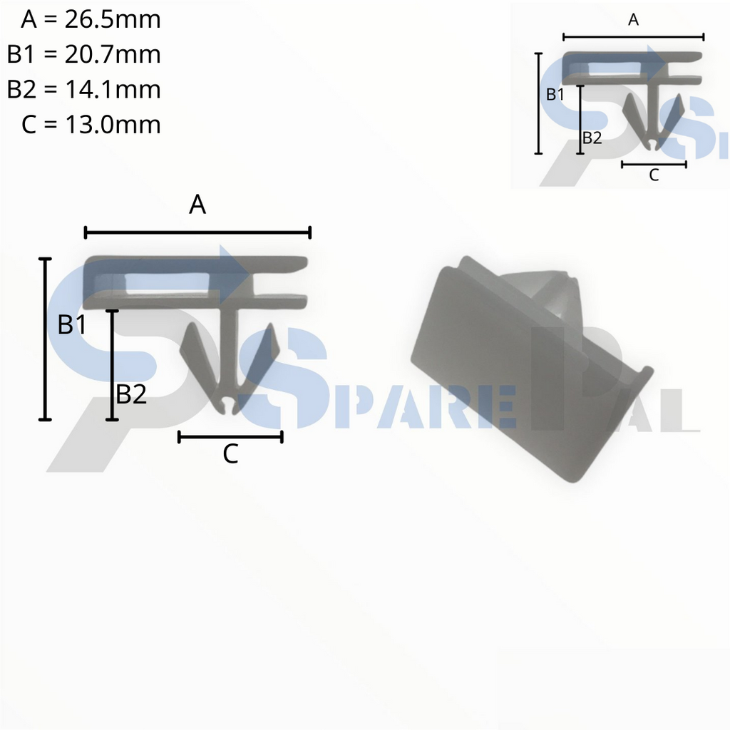 SparePal  Fastener & Clip SPL-10538