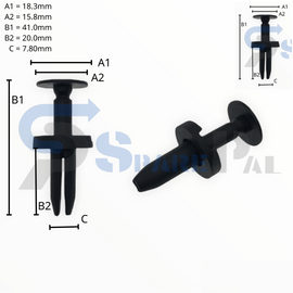 SparePal  Fastener & Clip SPL-10541