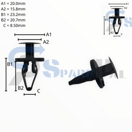 SparePal  Fastener & Clip SPL-10545