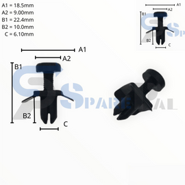 SparePal  Fastener & Clip SPL-10548
