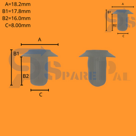 SparePal  Fastener & Clip SPL-10549
