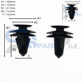 SparePal  Fastener & Clip SPL-10553