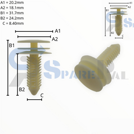 SparePal  Fastener & Clip SPL-10558