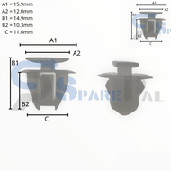 SparePal  Fastener & Clip SPL-10562