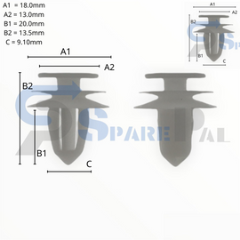 SparePal  Fastener & Clip SPL-10564