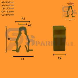 SparePal  Fastener & Clip SPL-10570
