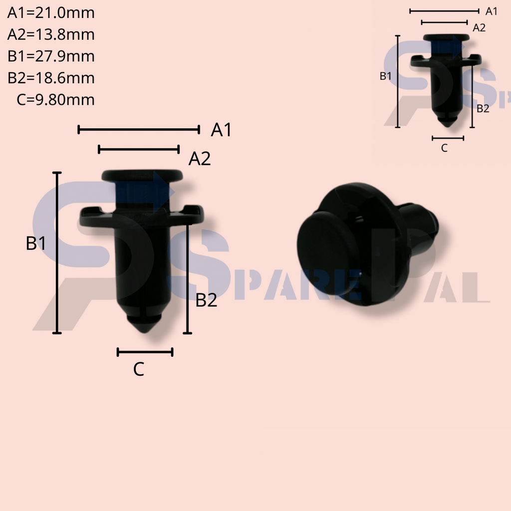 SparePal  Fastener & Clip SPL-10576