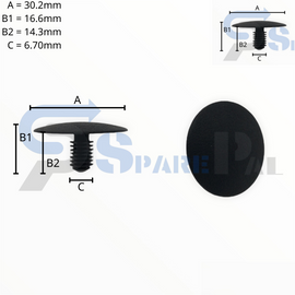 SparePal  Fastener & Clip SPL-10577