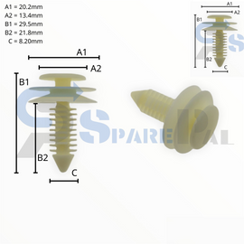 SparePal  Fastener & Clip SPL-10578
