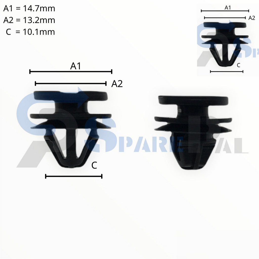 SparePal  Fastener & Clip SPL-10590