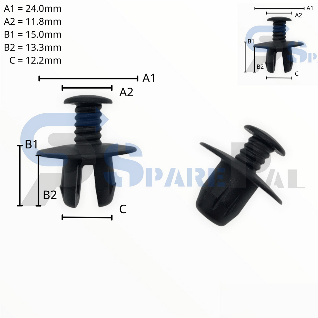 SparePal  Fastener & Clip SPL-10593