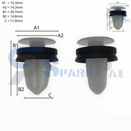 SparePal  Fastener & Clip SPL-10594
