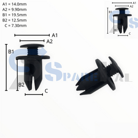 SparePal  Fastener & Clip SPL-10595