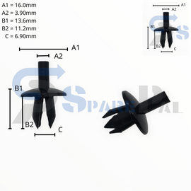 SparePal  Fastener & Clip SPL-10598
