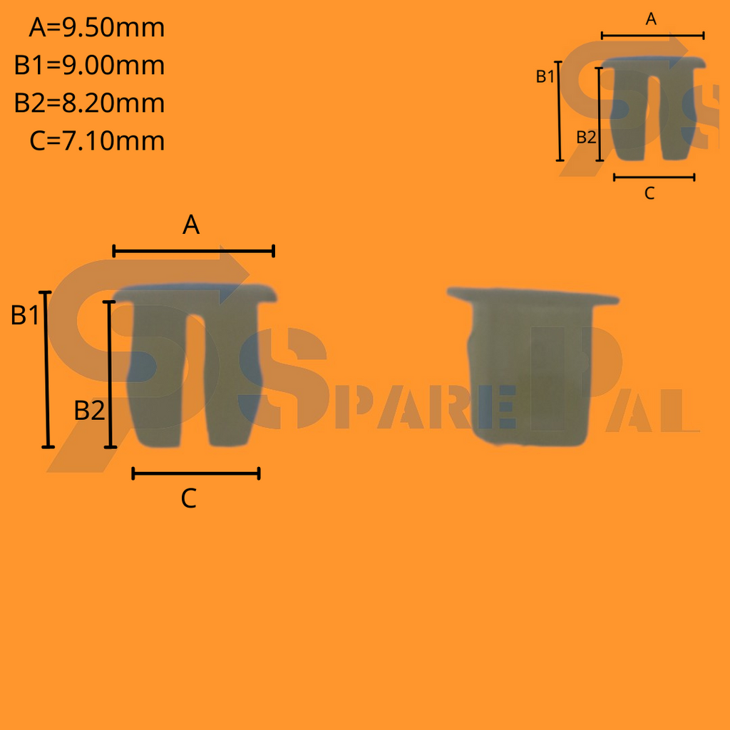 SparePal  Fastener & Clip SPL-10599