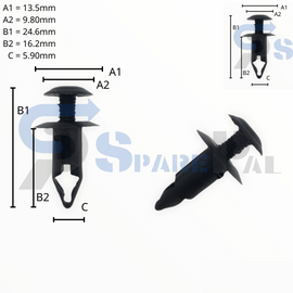 SparePal  Fastener & Clip SPL-10604