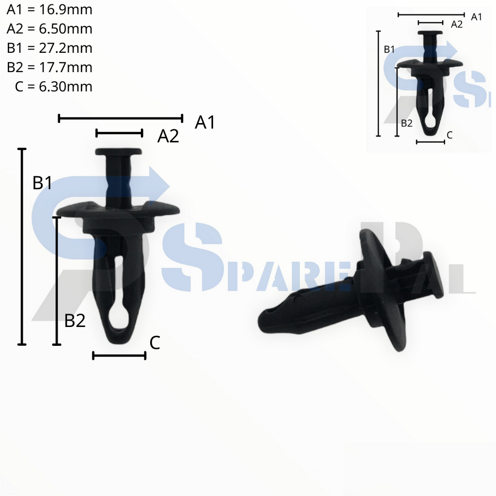 SparePal  Fastener & Clip SPL-10611