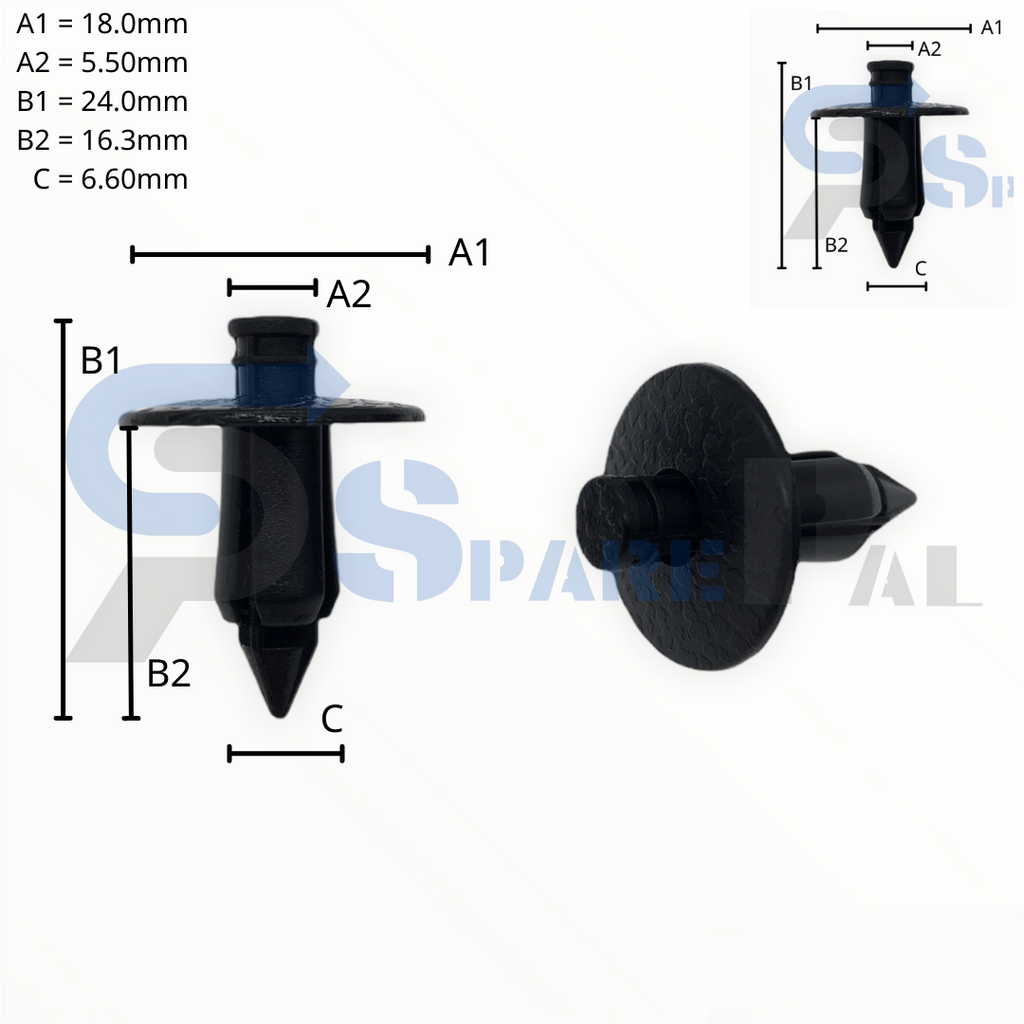 SparePal  Fastener & Clip SPL-10612