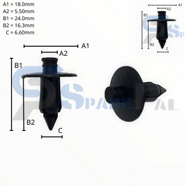 SparePal  Fastener & Clip SPL-10612