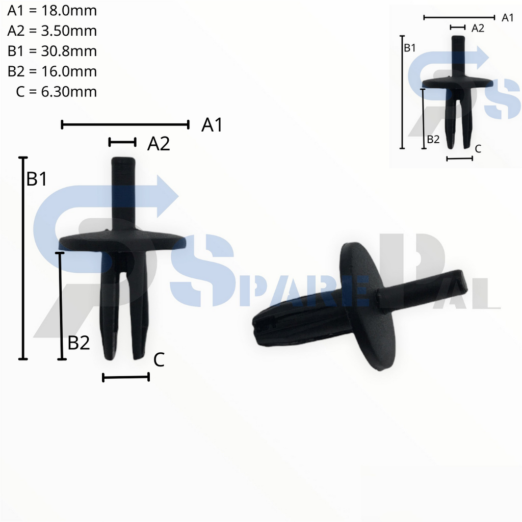 SparePal  Fastener & Clip SPL-10613