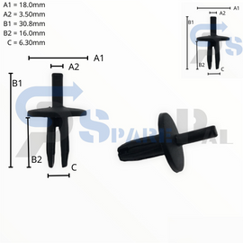 SparePal  Fastener & Clip SPL-10613