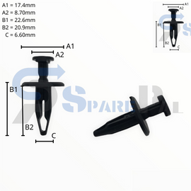 SparePal  Fastener & Clip SPL-10616