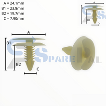 이미지를 갤러리 뷰어에 로드 , SparePal  Fastener &amp; Clip SPL-10624