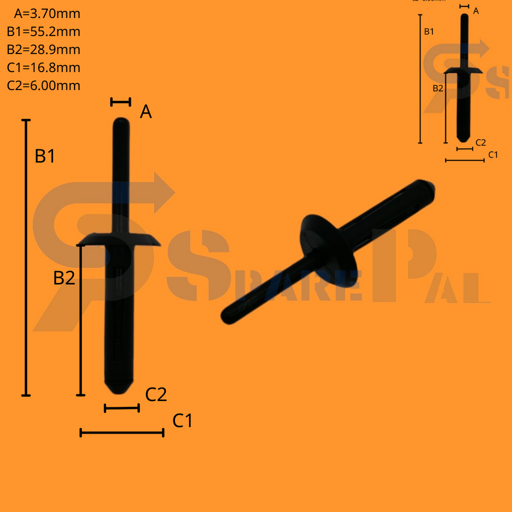 SparePal  Fastener & Clip SPL-10625