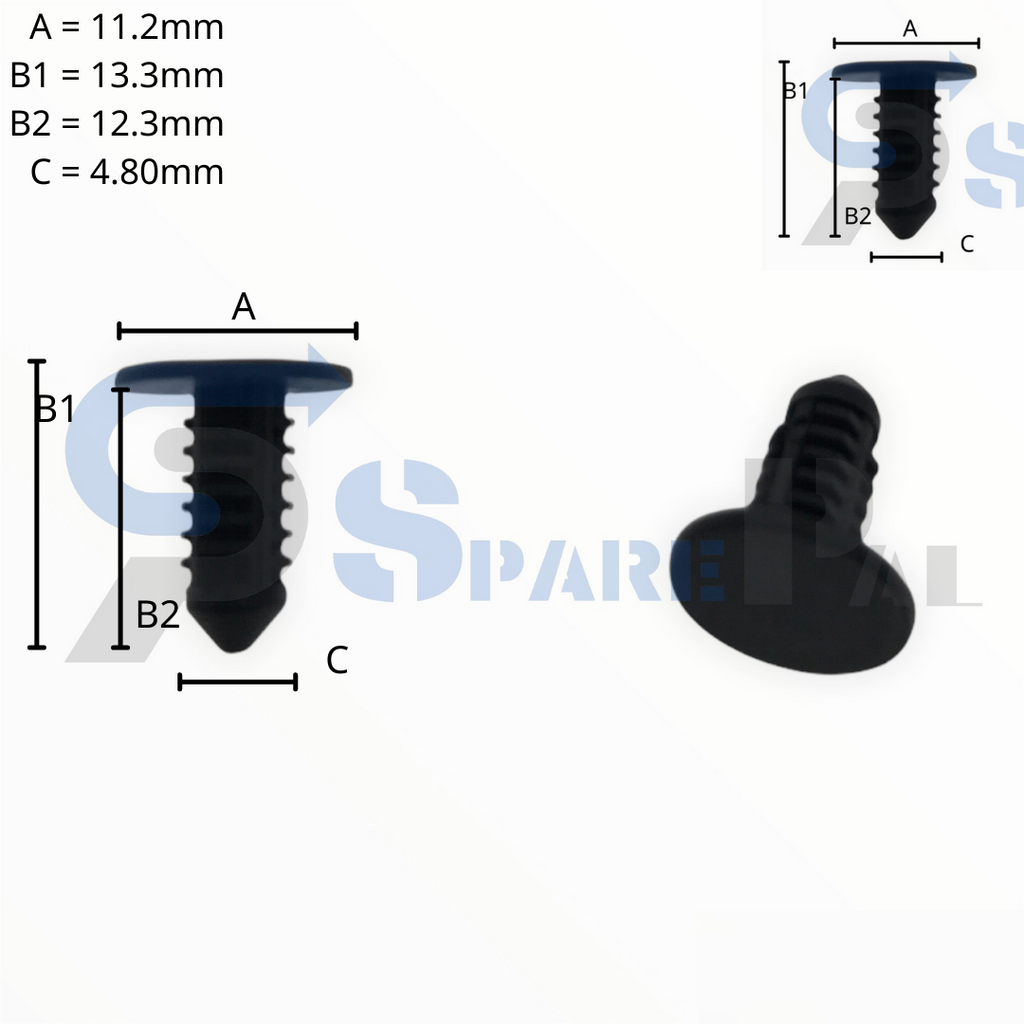 SparePal  Fastener & Clip SPL-10628