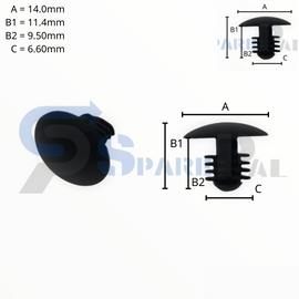 SparePal  Fastener & Clip SPL-10632
