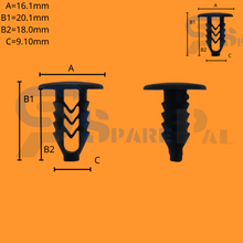 将图片加载到图库查看器，SparePal  Fastener &amp; Clip SPL-10634