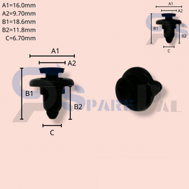 SparePal  Fastener & Clip SPL-10636