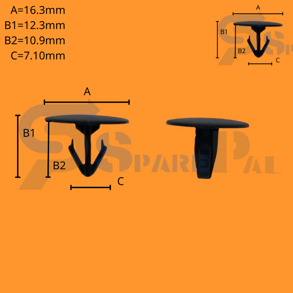 SparePal  Fastener & Clip SPL-10640