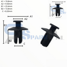 将图片加载到图库查看器，SparePal  Fastener &amp; Clip SPL-10642