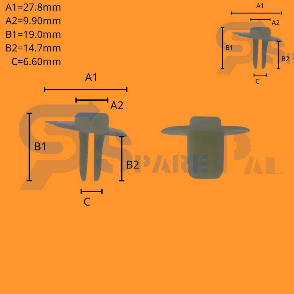 SparePal  Fastener & Clip SPL-10643