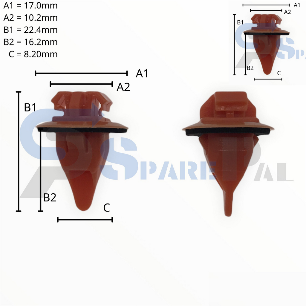 SparePal  Fastener & Clip SPL-10649