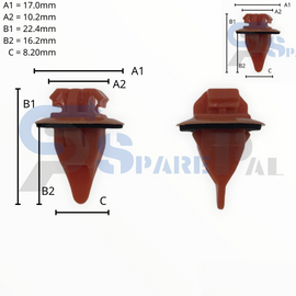 SparePal  Fastener & Clip SPL-10649