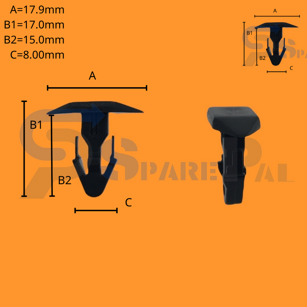 SparePal  Fastener & Clip SPL-10650