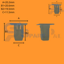 将图片加载到图库查看器，SparePal  Fastener &amp; Clip SPL-10658
