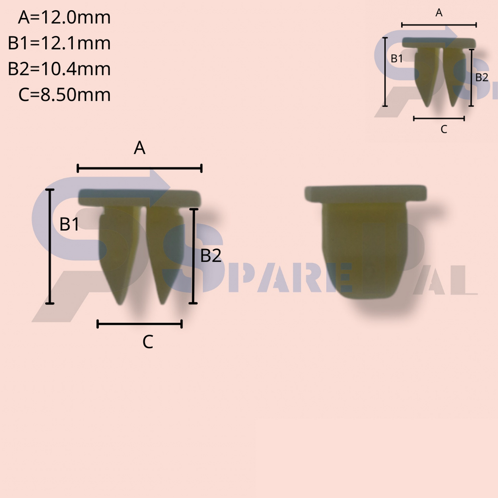 SparePal  Fastener & Clip SPL-10677