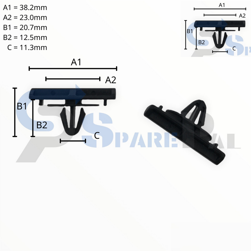 SparePal  Fastener & Clip SPL-10679