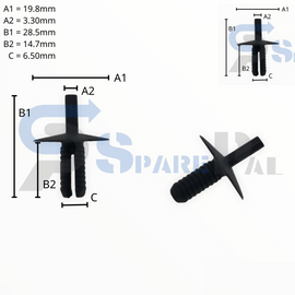 SparePal  Fastener & Clip SPL-10680