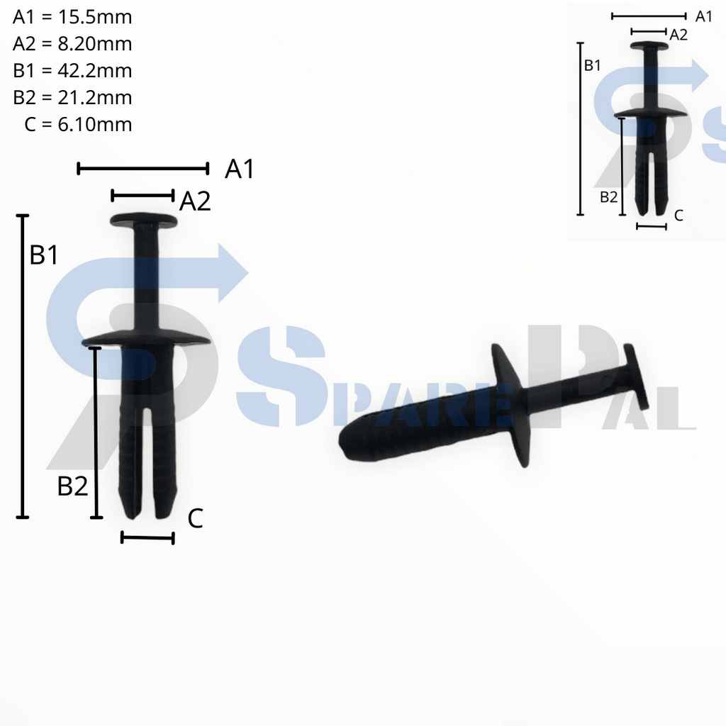 SparePal  Fastener & Clip SPL-10682